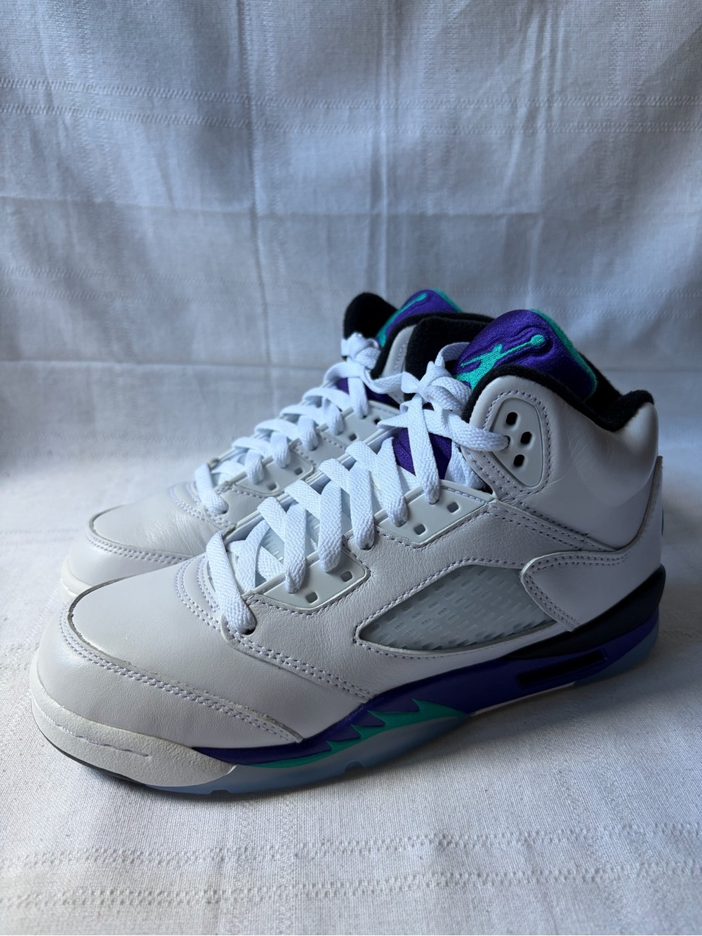 Nike Air Jordan 5 Retro Grape 2025 GS Size 6Y HQ7980-100